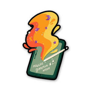Maker S Magic Sticker