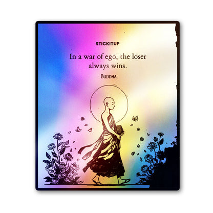 Loser Always Win Sticker Holographic Stickers