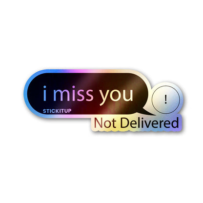 Undelivered Holographic Stickers