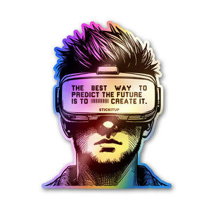 Visionary Reality Holographic Stickers