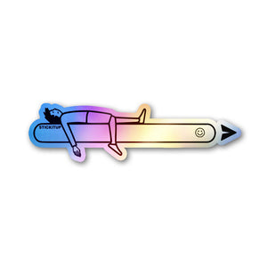 Mood Bar Holographic Stickers