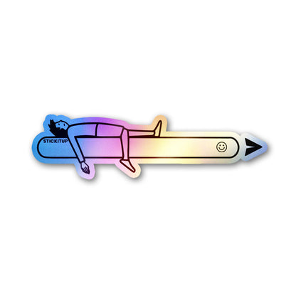 Mood Bar Holographic Stickers