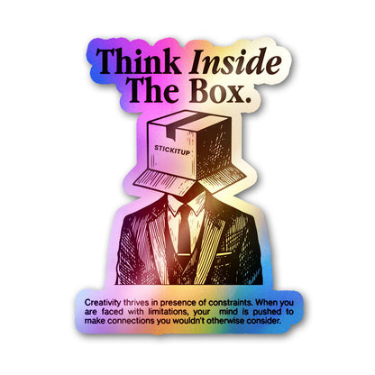 Inside The Box Holographic Stickers