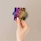 Acid Holographic Sticker