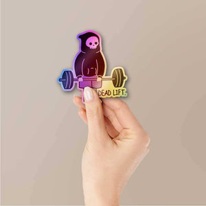 Dead Lift Holographic Sticker