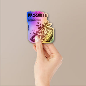 Progress Formula Holographic Stickers