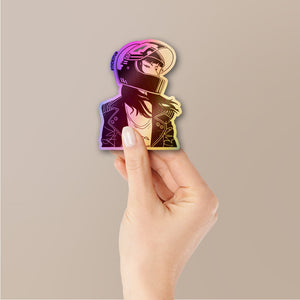 Road Rebel Holographic Stickers