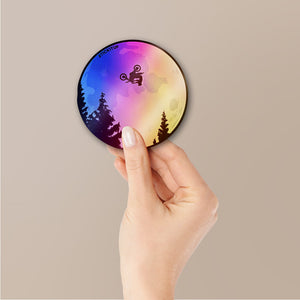 The Flying Moto Holographic Stickers