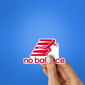 No Balance Sticker