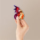 Tattoo Dragon Holographic Stickers