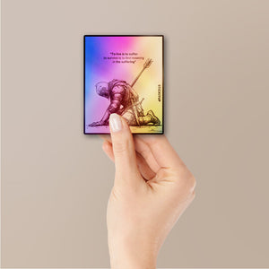 Suffering Sticker Holographic Stickers