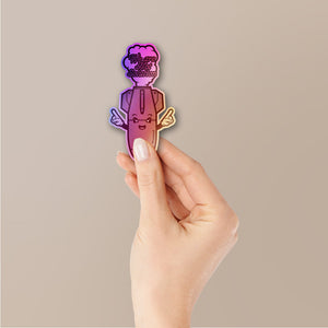 We Are Not Solution Holographic Stickers