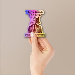 Inside The Box Holographic Stickers