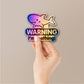 Teething Sticker Holographic Stickers