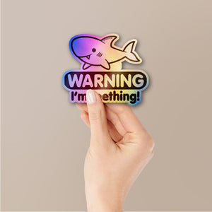 Teething Sticker Holographic Stickers