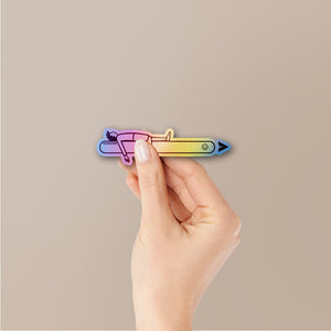 Mood Bar Holographic Stickers