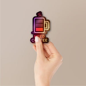 Power Holographic Holographic Stickers