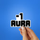  - 1 AURA Sticker waterproof vinyl decal for laptop, bike, car & bottle