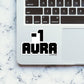  - 1 AURA Sticker waterproof vinyl decal for laptop, bike, car & bottle