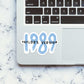 1989 Taylor's Version Sticker waterproof vinyl decal for laptop, bike, car & bottle