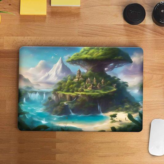 Magical Island Laptop skin