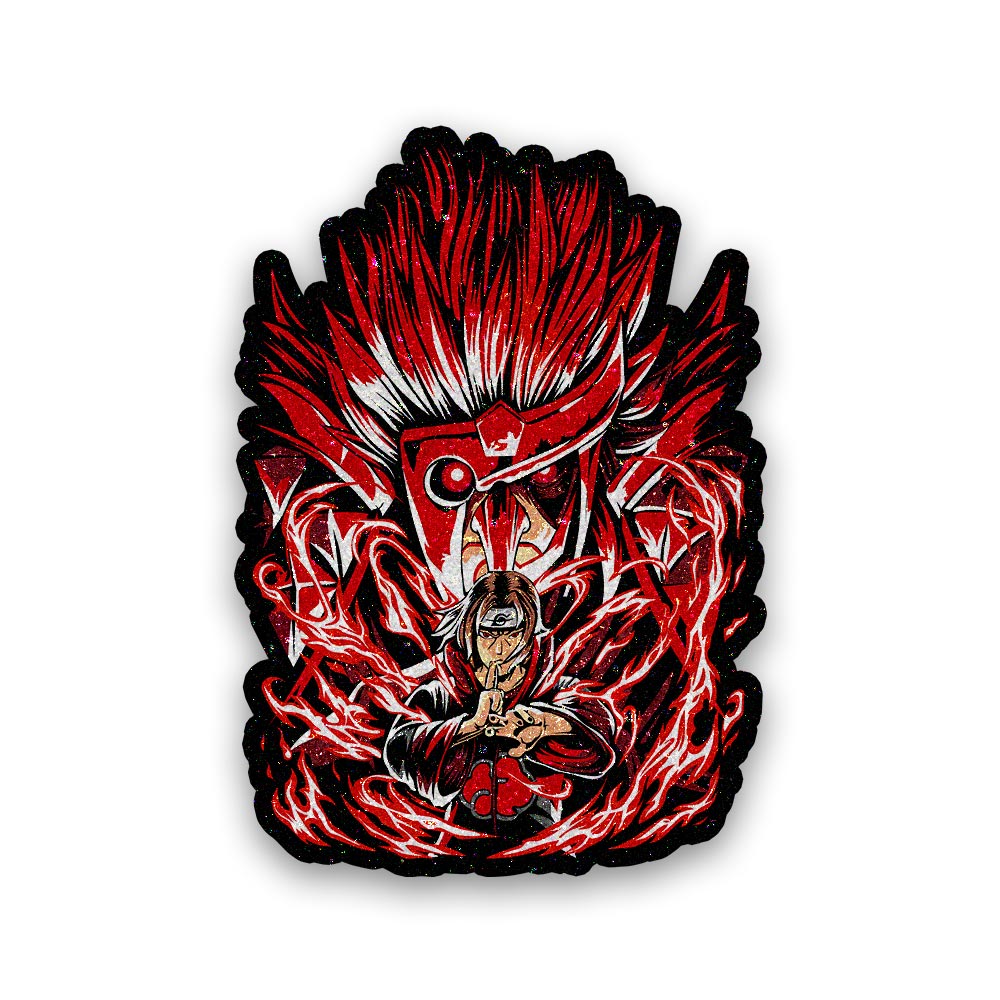 Clan killer Anime Glitter Sticker