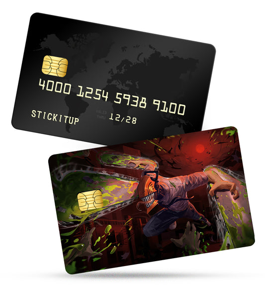 Chainsawman Credit Card Skin