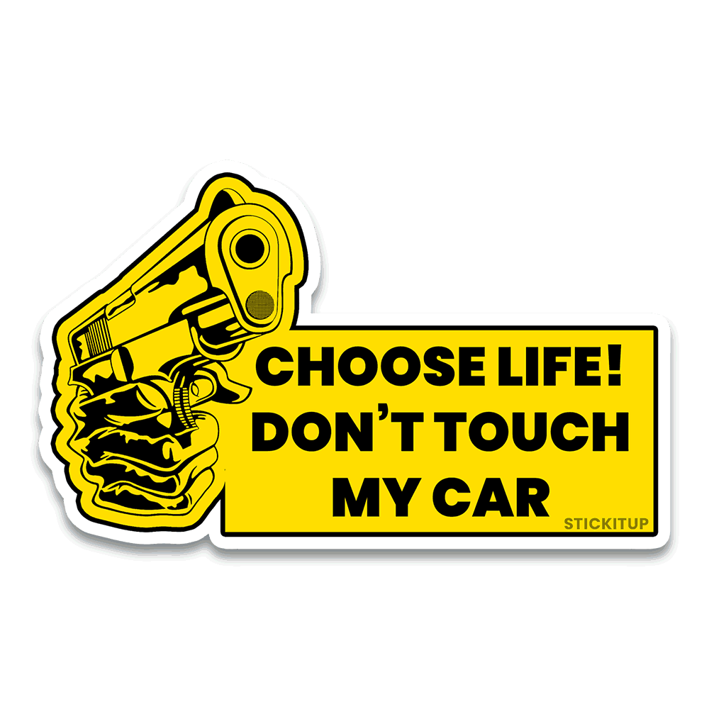 Choose life Bumper Sticker - Bumper Sticker | STICK IT UP