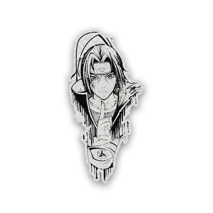 Itachi Glitter Sticker