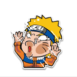 Naruto Uzumaki Bumper Sticker waterproof vinyl decal for laptop, bike, car & bottle