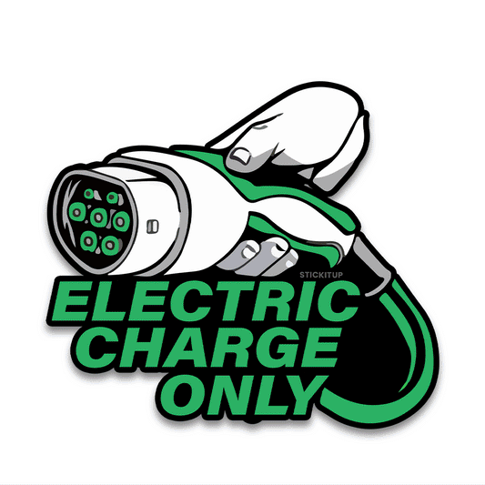 Electric Charge Bumper Sticker