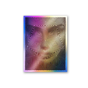 Chaos Holographic Stickers | STICK IT UP