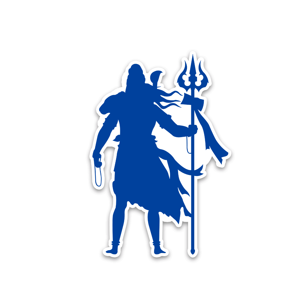 Sivan Sticker Buy Lord Shiva 2.0 Bumper Sticker Online | Premium Waterproof Vinyl ...