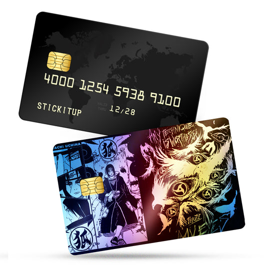 Itachi-Uchiha Holographic Credit Card Skin