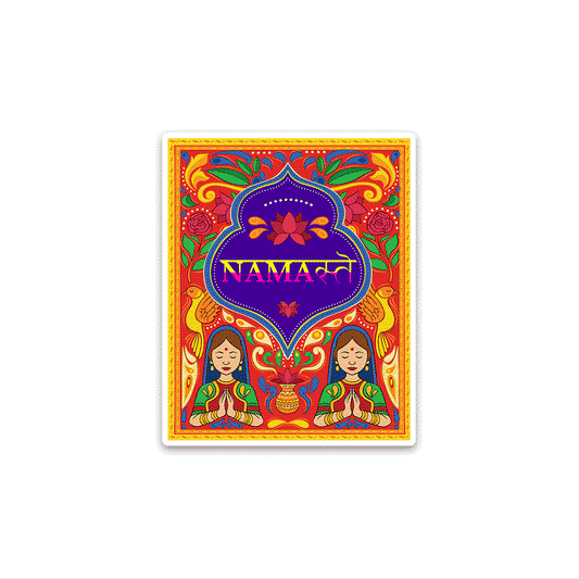 Namaste  Bumper Sticker