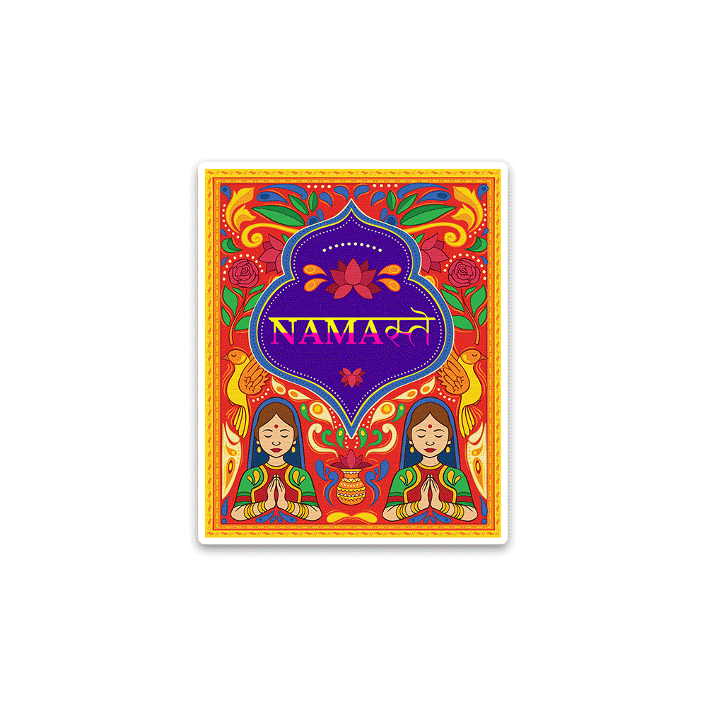 Namaste Bumper Sticker