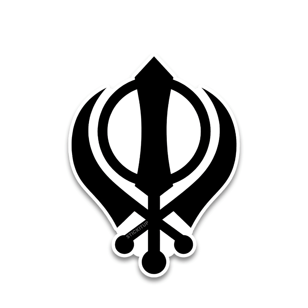 Khanda Bumper Sticker - Bumper Sticker | STICK IT UP