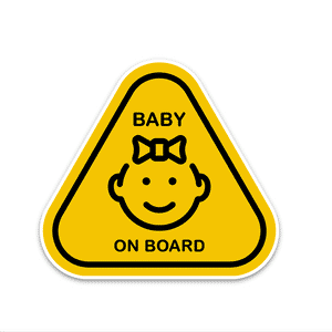Baby On board Bumper Sticker