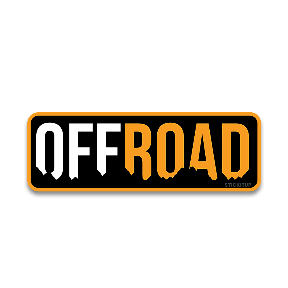 Off road Bumper Sticker - Bumper Sticker | STICK IT UP
