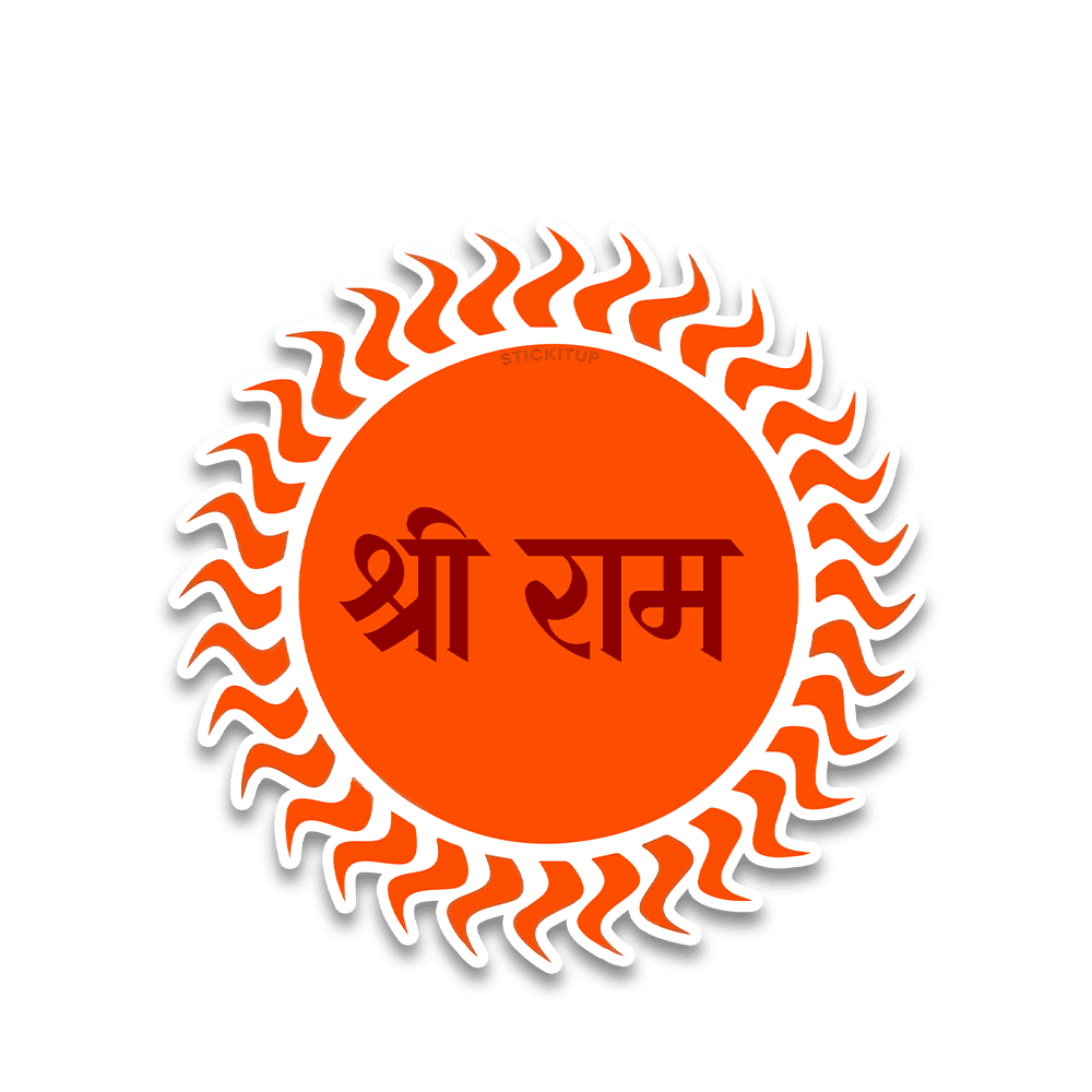 Ram Ji Bumper Sticker - Bumper Sticker | STICK IT UP