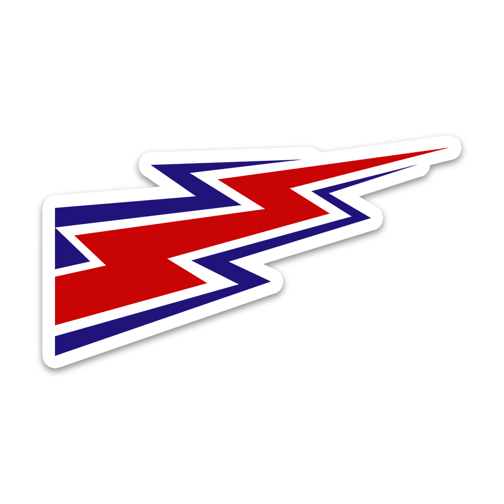 Lightning Bolt Bumper Sticker - Bumper Sticker | STICK IT UP