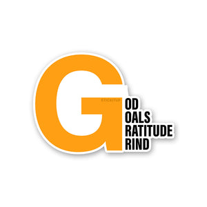 Good Goals Sticker