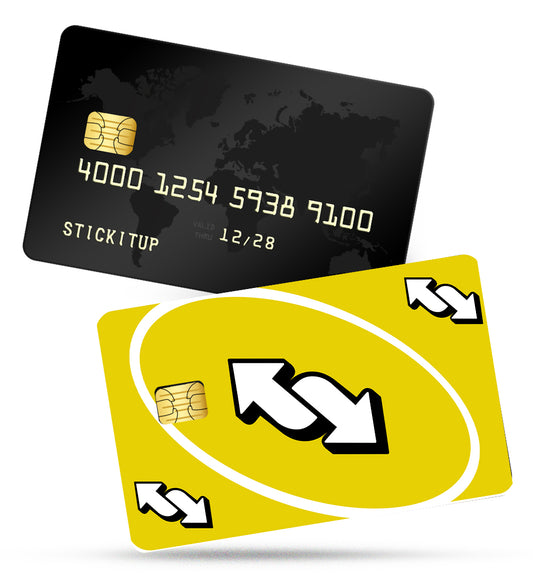 Uno Reverse Card Credit Card Skin