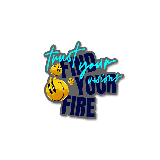 Find Your Fire Stickers