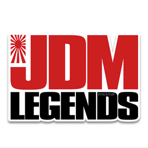 Jdm Legends Bumper Sticker