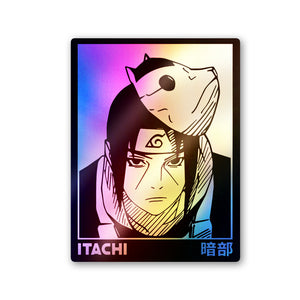Itachi Holographic Stickers