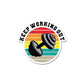 Keep Working Out Sticker
