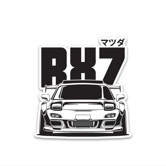 RX7 Bumper Sticker | STICK IT UP
