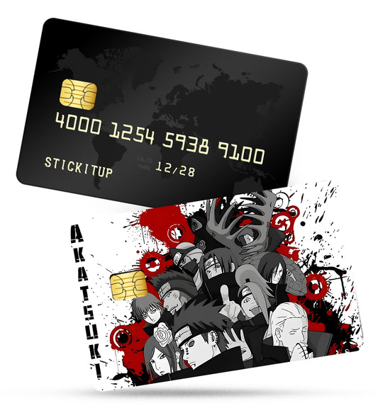 Clan Akatsuki Credit Card Skin