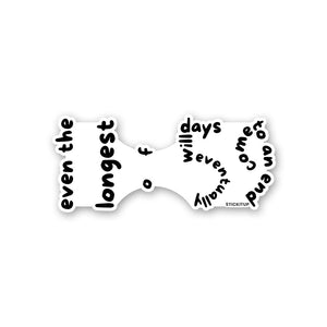 Even The Longest Sticker